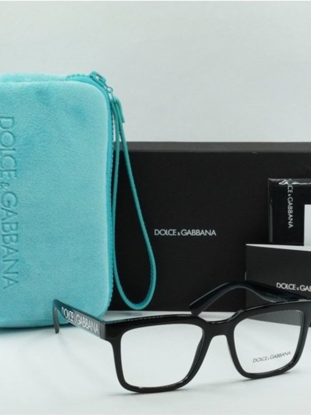 Dolce & Gabbana DG5101 501 Square Eyeglasses 52mm - Black
